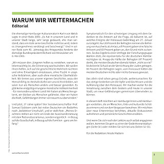 Magazin weiterMachen 2022 Seite 3